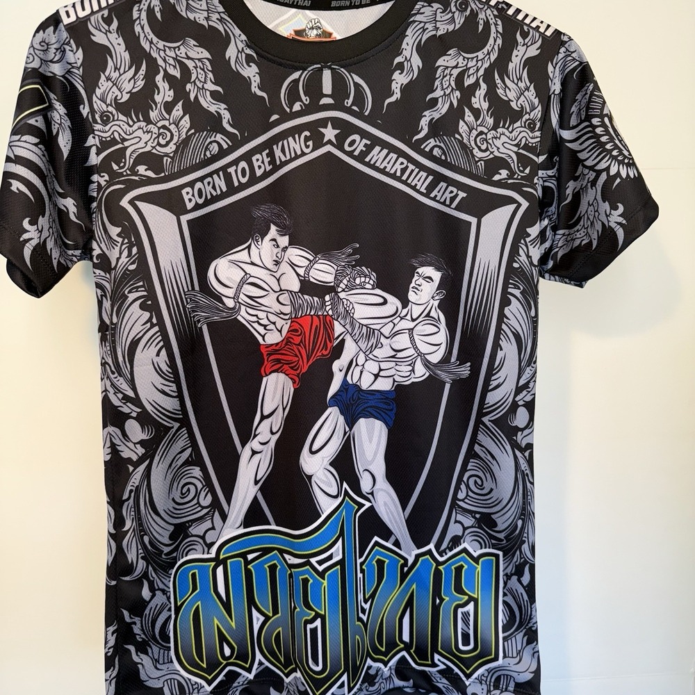 Muay Thai Born To Be King Of Martial Arts AOG Graphic T-Shirt - MMA Fighting
